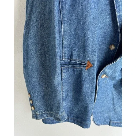 Vintage Frontier Collection Men's Denim Coat - Picture 4 of 13